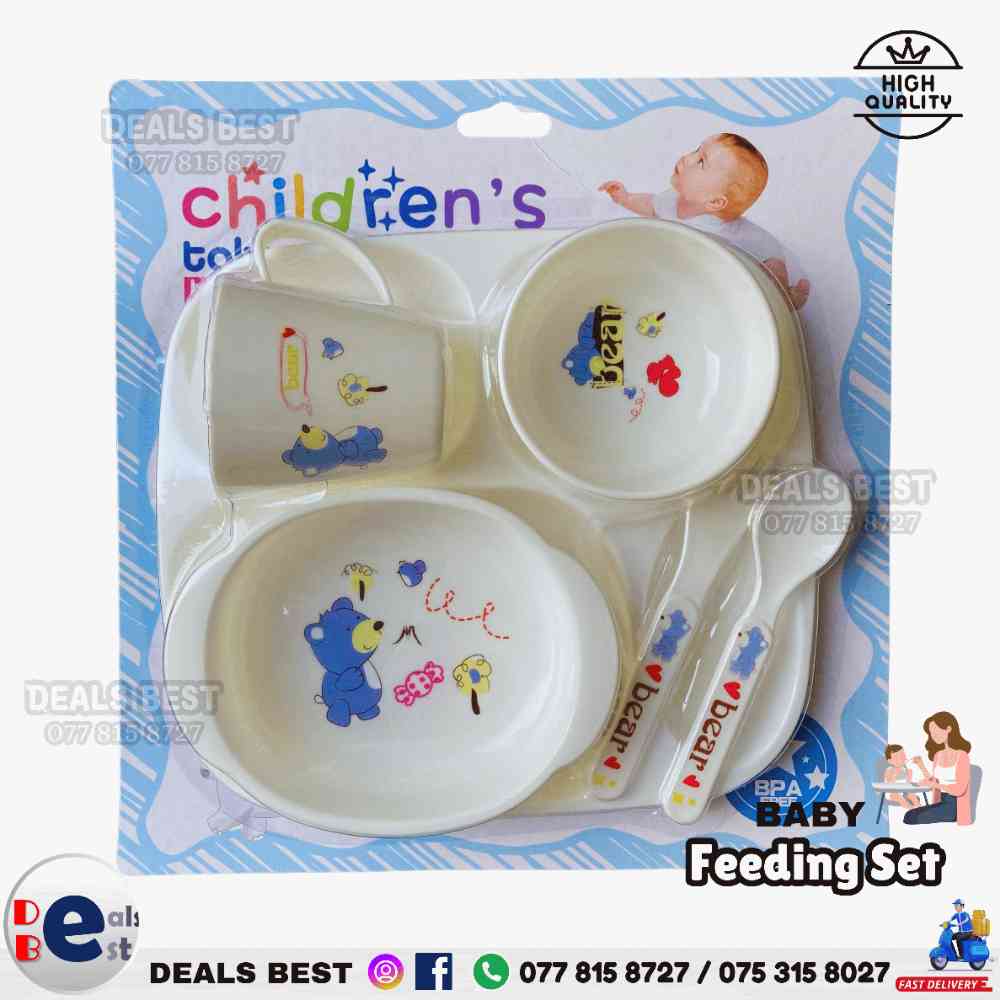 Baby food feeding set