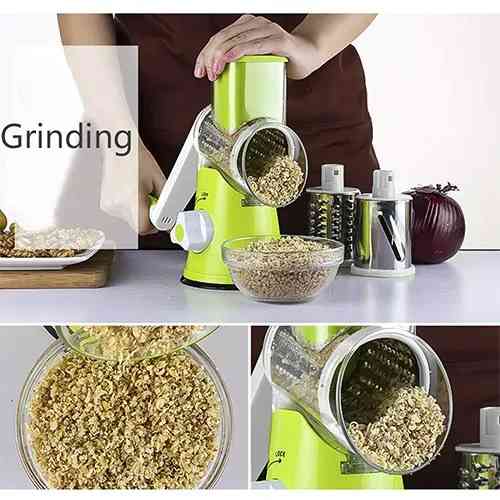 Table top drum grator