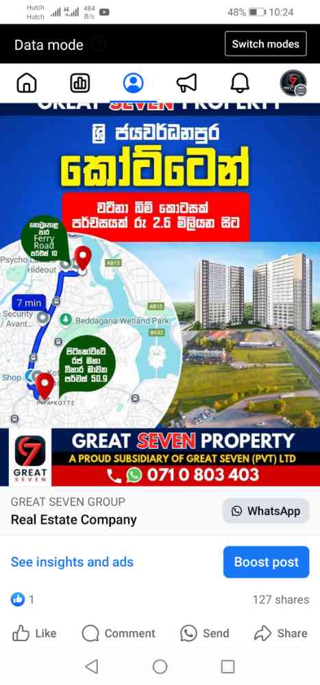 Premium land for sale in kottawa