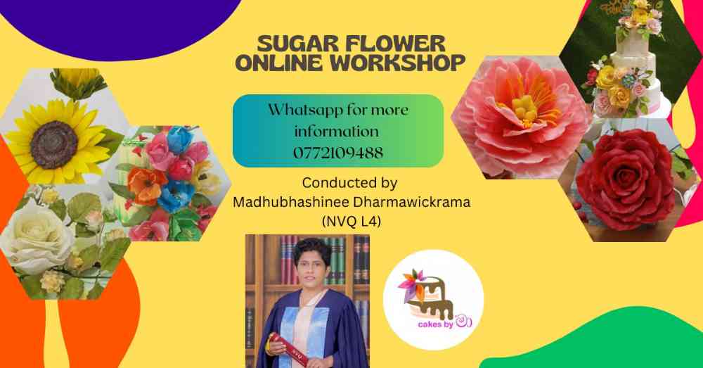 Sugar flower workshop online
