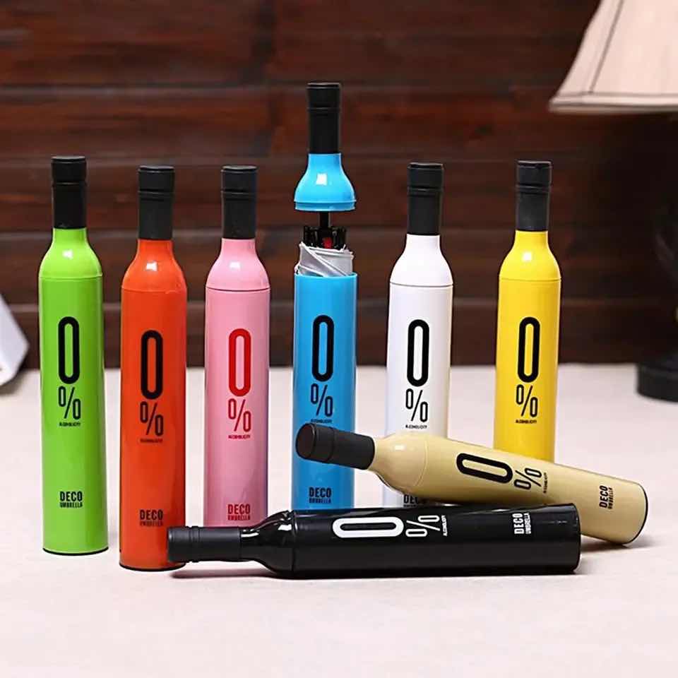 Bottle shape umbrella
