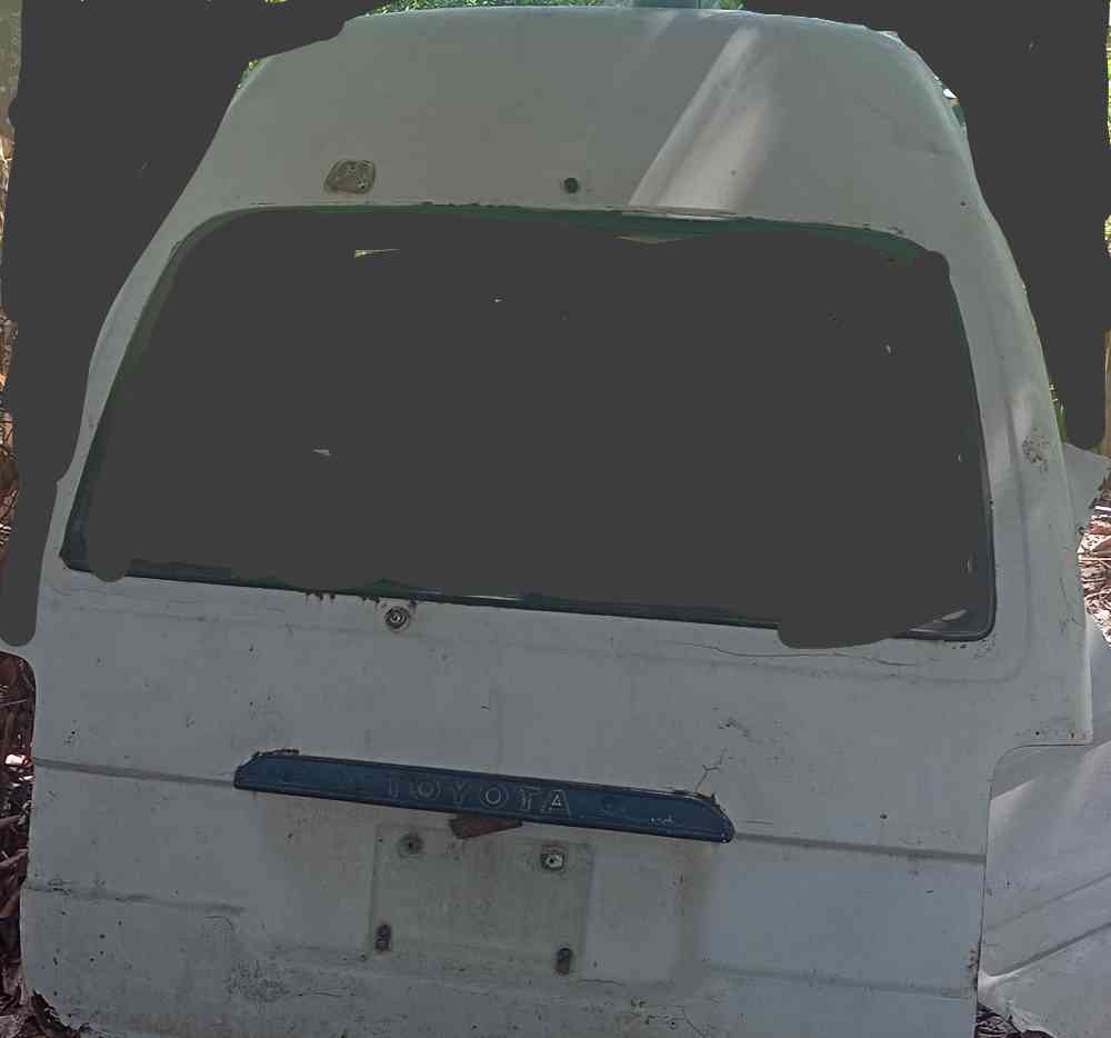 Toyota hiace front and back doors