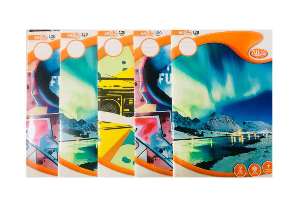 Atlas CR books 120pgs