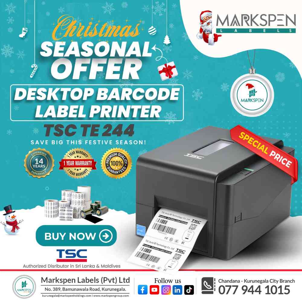 Barcode printets and paper rolls