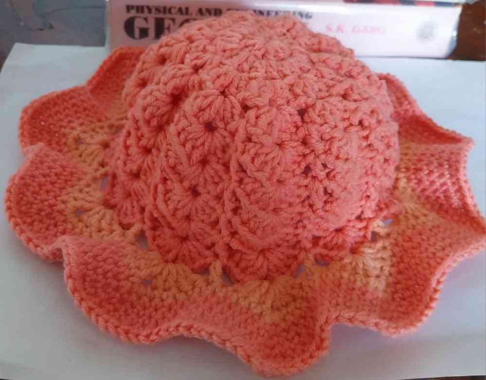 Crocheted hat for kids
