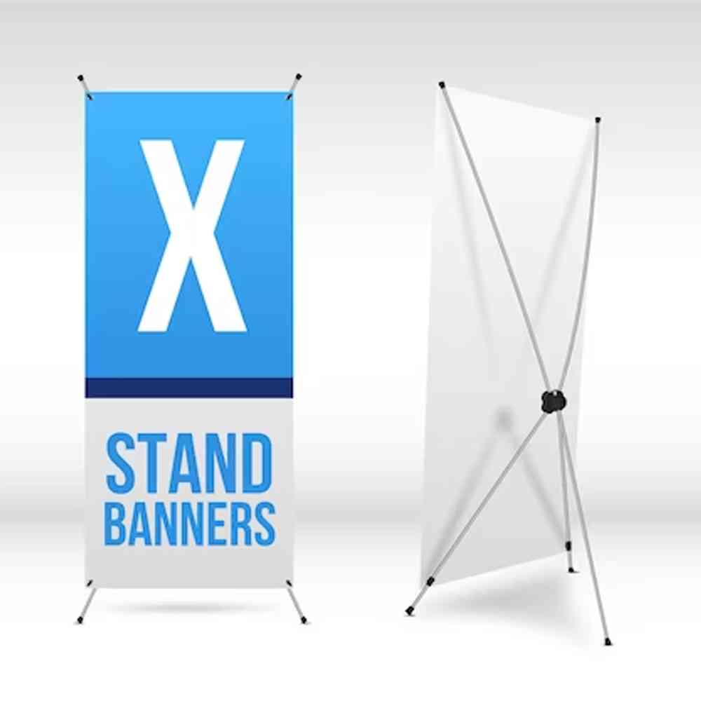 X Banner stand