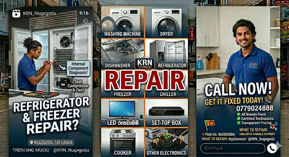 Washing machine & fridge repair