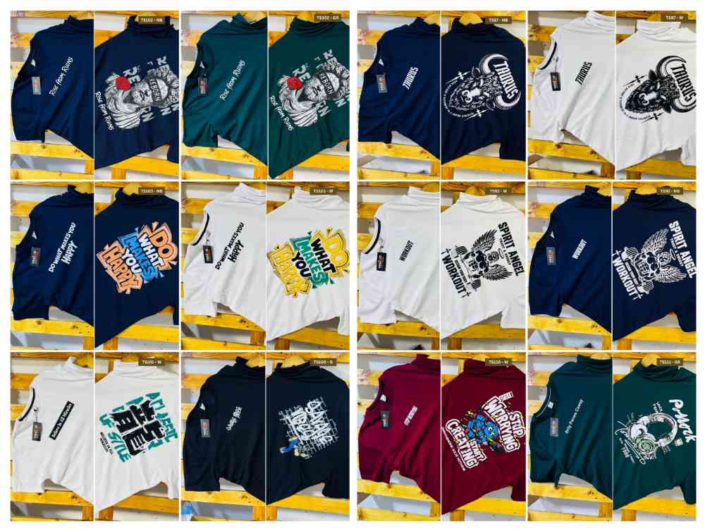 Back printed t-shirts