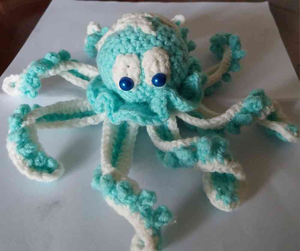Amigurumi octopus