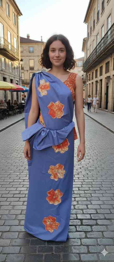 Batik design saree & painted saree