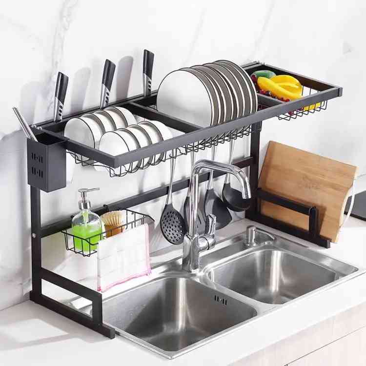 85cm Sink dish drying rack