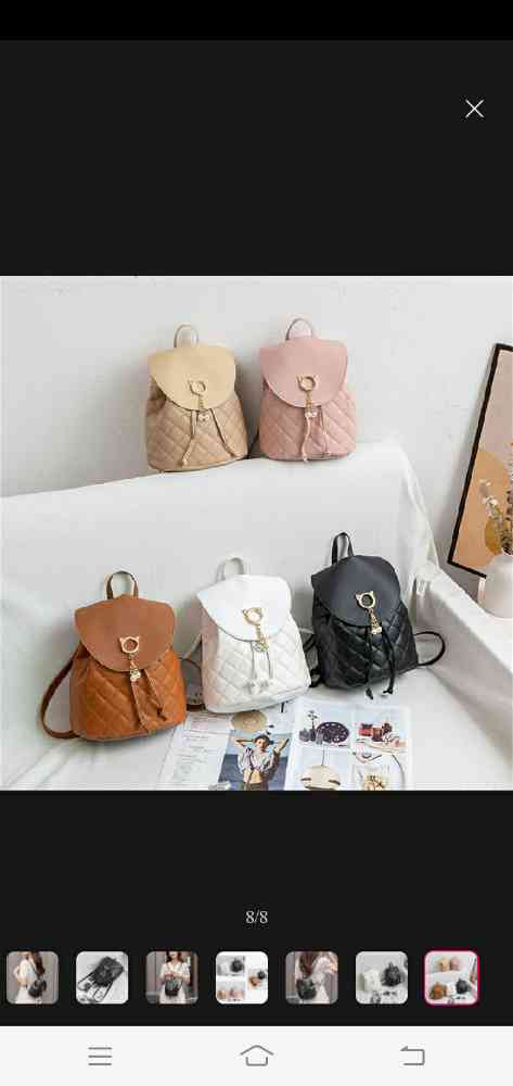 Mini shoulder school bags