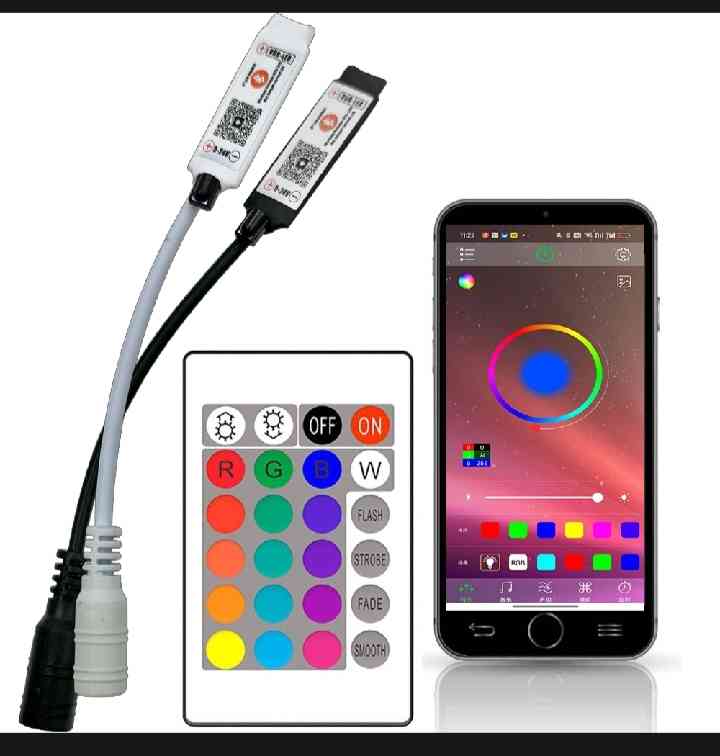 RGB lights blutooth controler