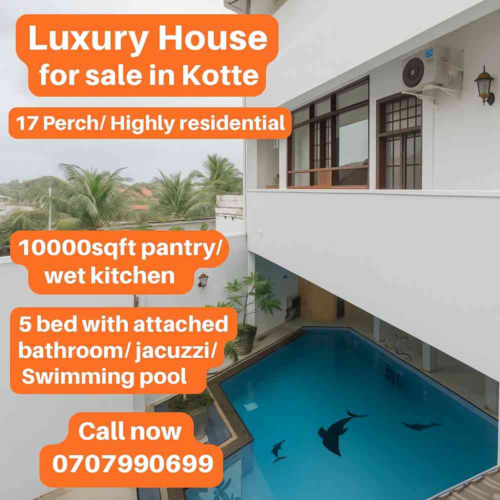Luxury house for sale in pitakotte