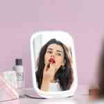 Rechargeable led makeup mirror