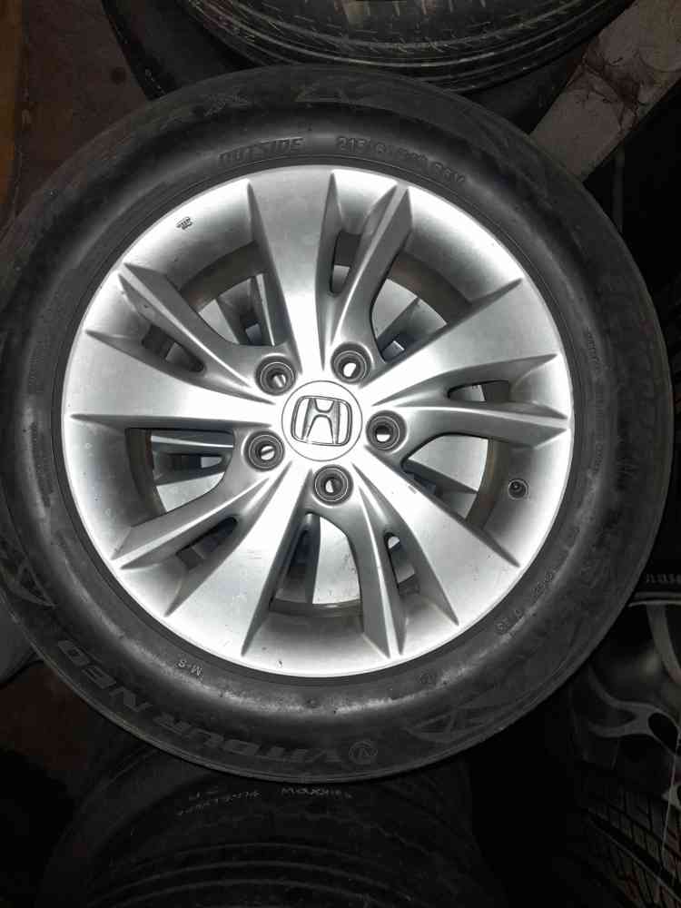 Vezel alloy wheel set