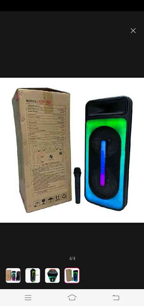 Portable bluetooth speaker