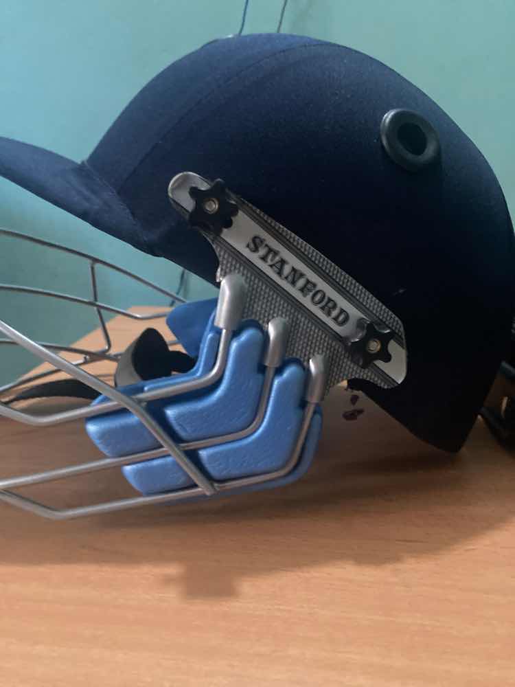 Stanford cricket helmet