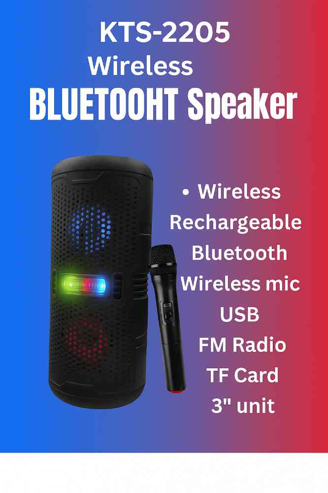 KTS 2205 wireless bluetooth speaker