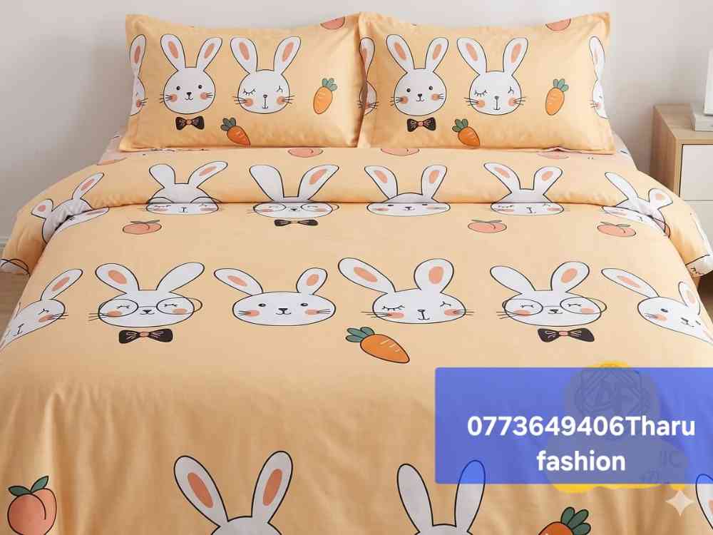 Bedsheet & two pillow cases