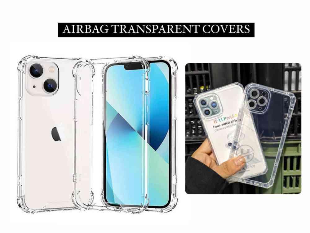 Airbag transparent covers