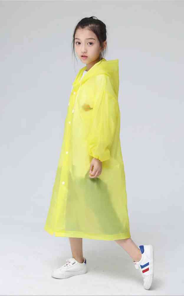 Kids eva rain coat