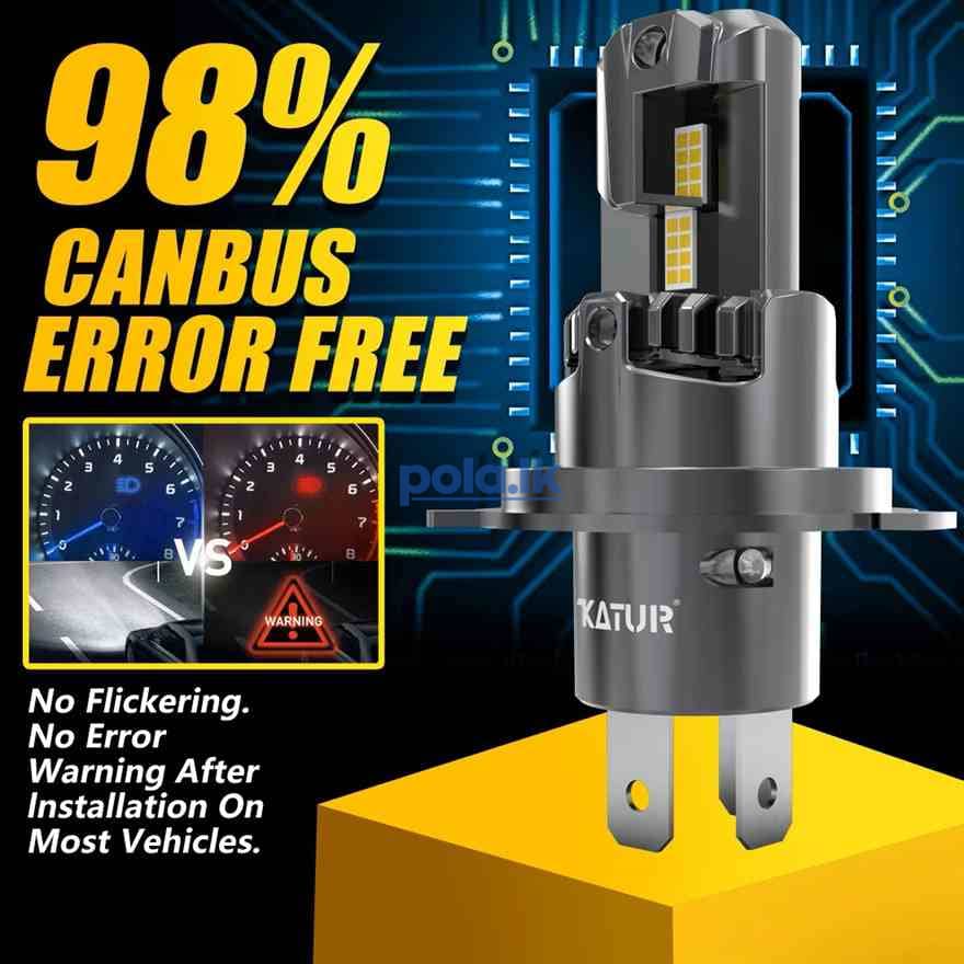 Katur H4 canbus 20000LM 100W LED headlight bulbs - photo 7