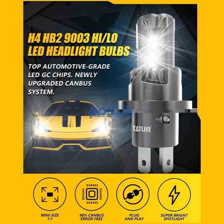 Katur H4 canbus 20000LM 100W LED headlight bulbs - photo 9