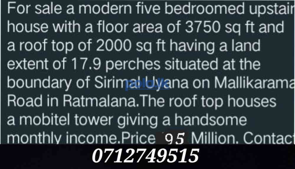 House for sale in rathmalana - photo 2