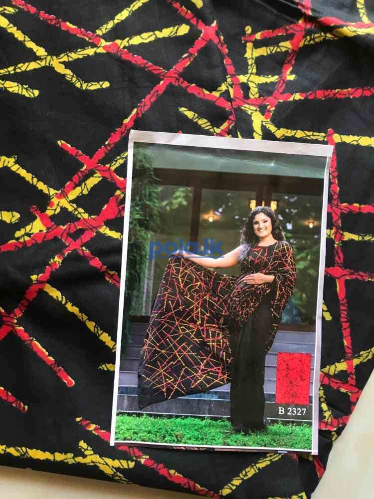 Indian bathik cotton sarees - photo 2