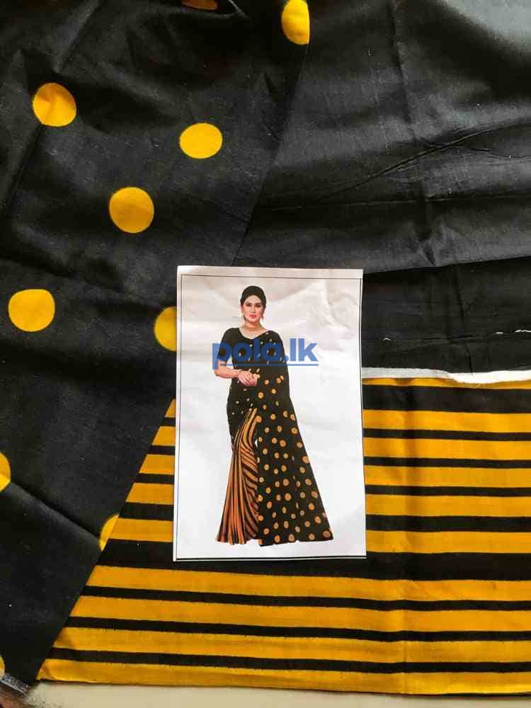 Indian bathik cotton sarees - photo 7
