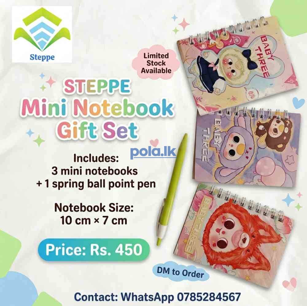 Mini note book with spring pen - photo 1