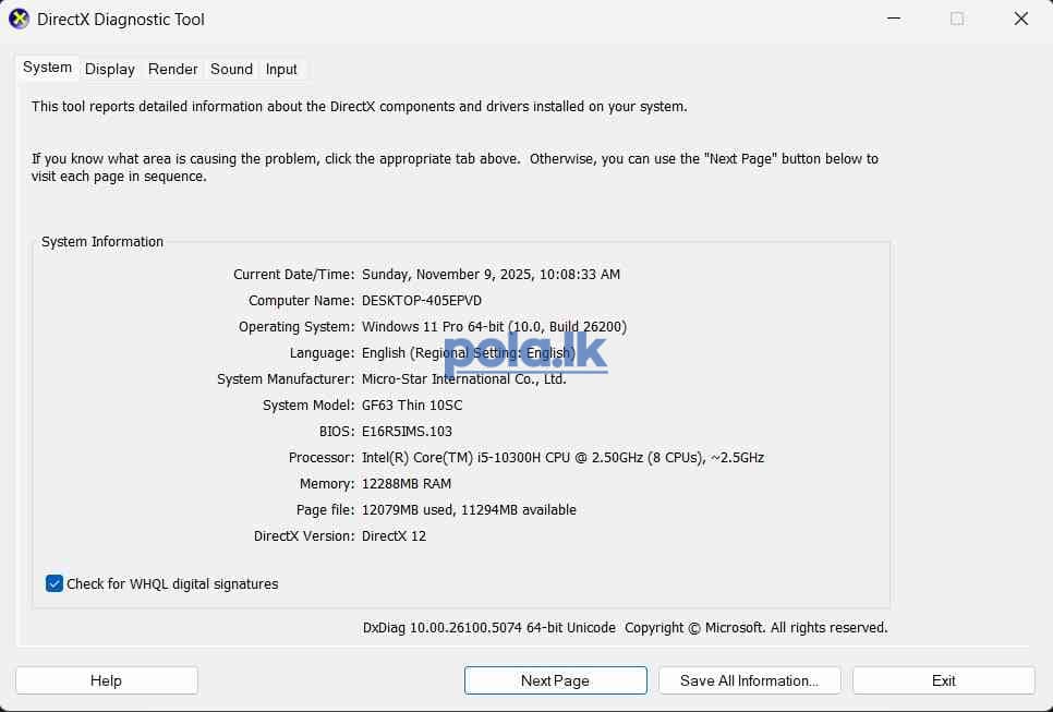 MSI GF63 thin gaming laptop i5 - photo 7