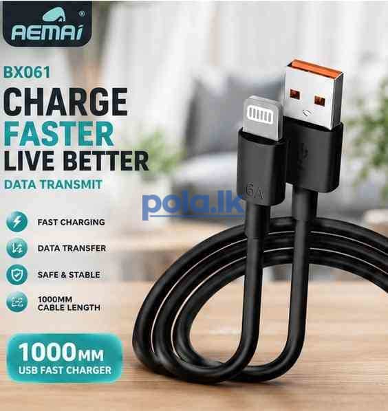Remai BX-061 fast charging iPhone cable - photo 3