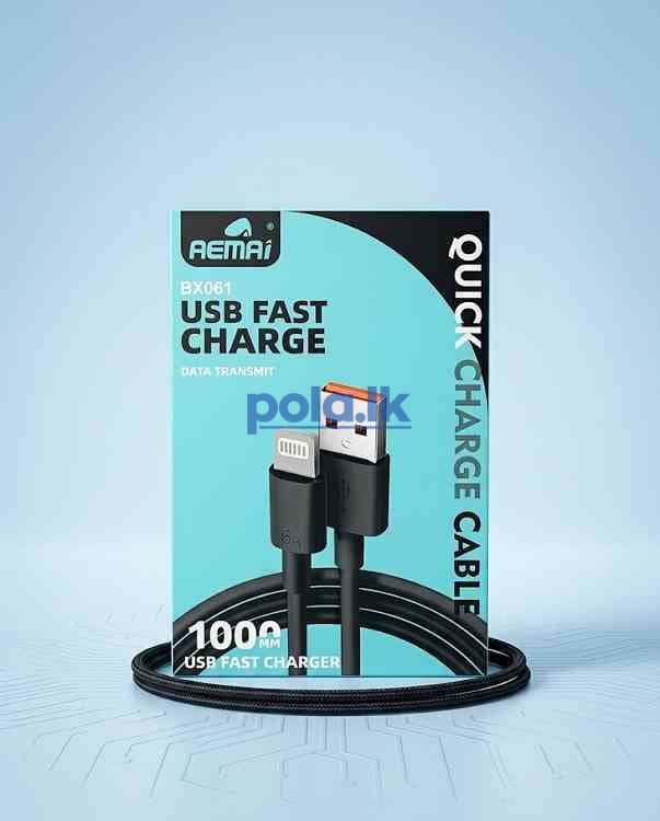 Remai BX-061 fast charging iPhone cable - photo 4
