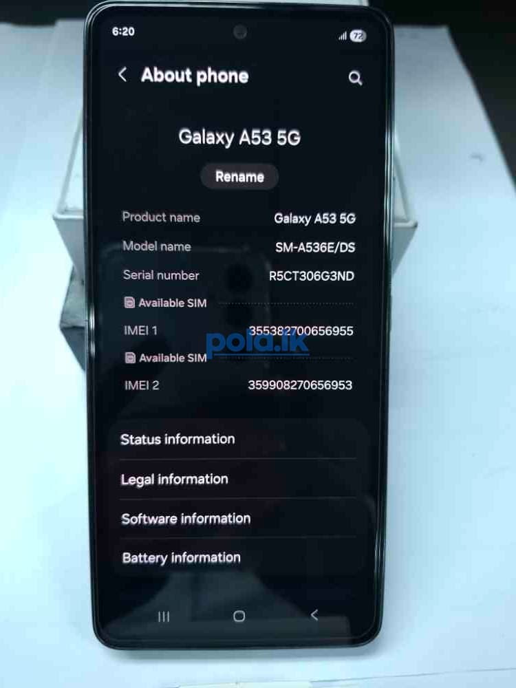 Samsung galaxy A53 - photo 4
