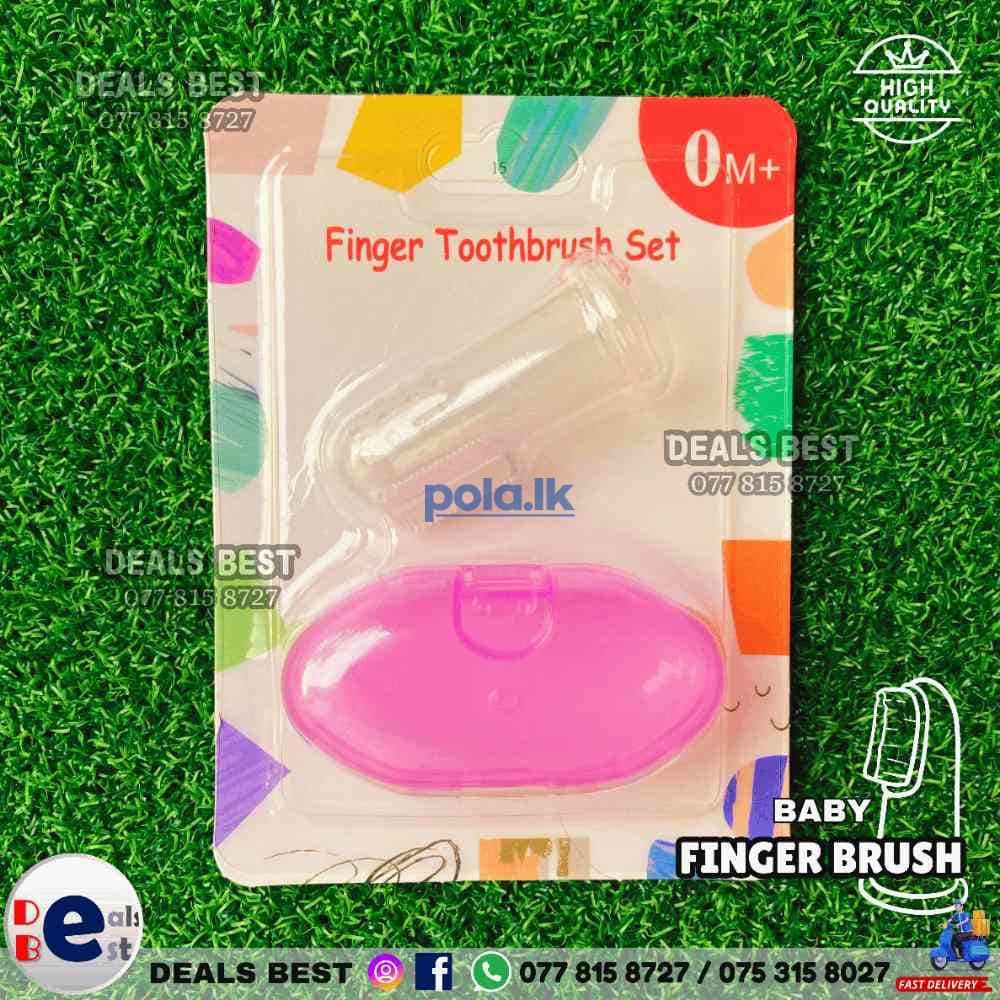 Baby finger brush with box - photo 3