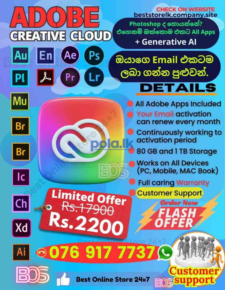 Adobe creative cloud genuine activation - Own mail - photo 7