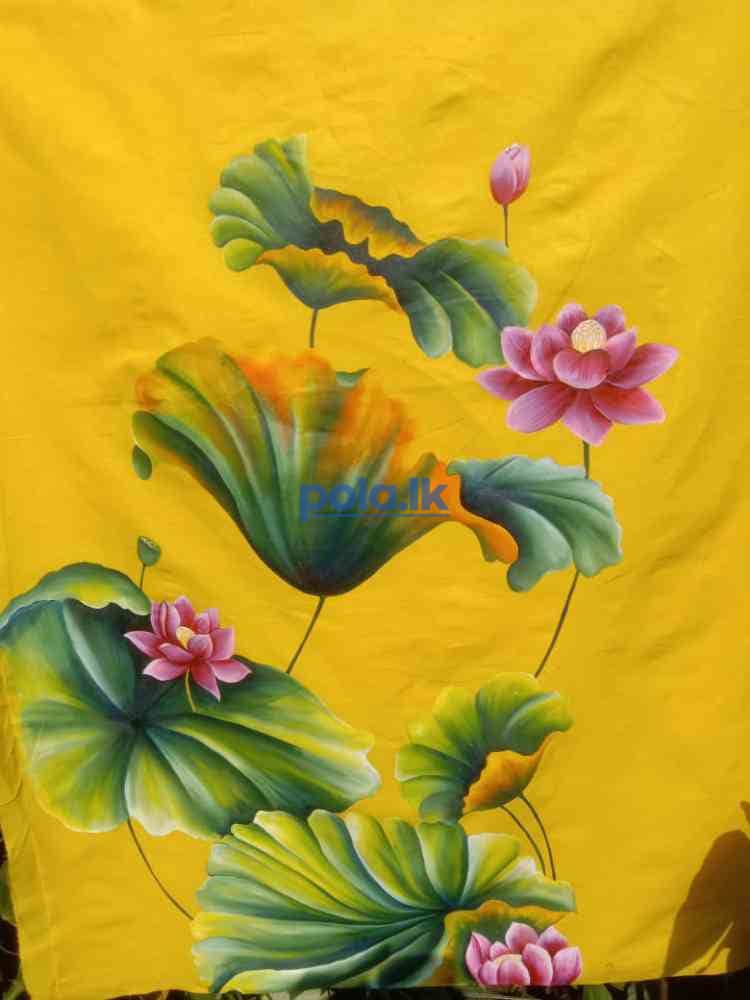 Hand painted sarees - photo 2