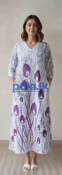 Soft linen frocks - photo 3