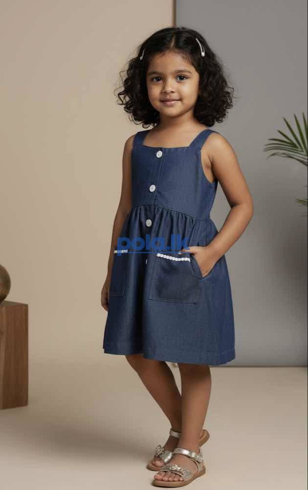 Kids frocks denim - photo 1