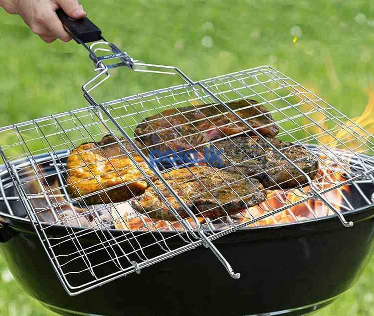 BBQ grill net with handle medium and small - photo 2