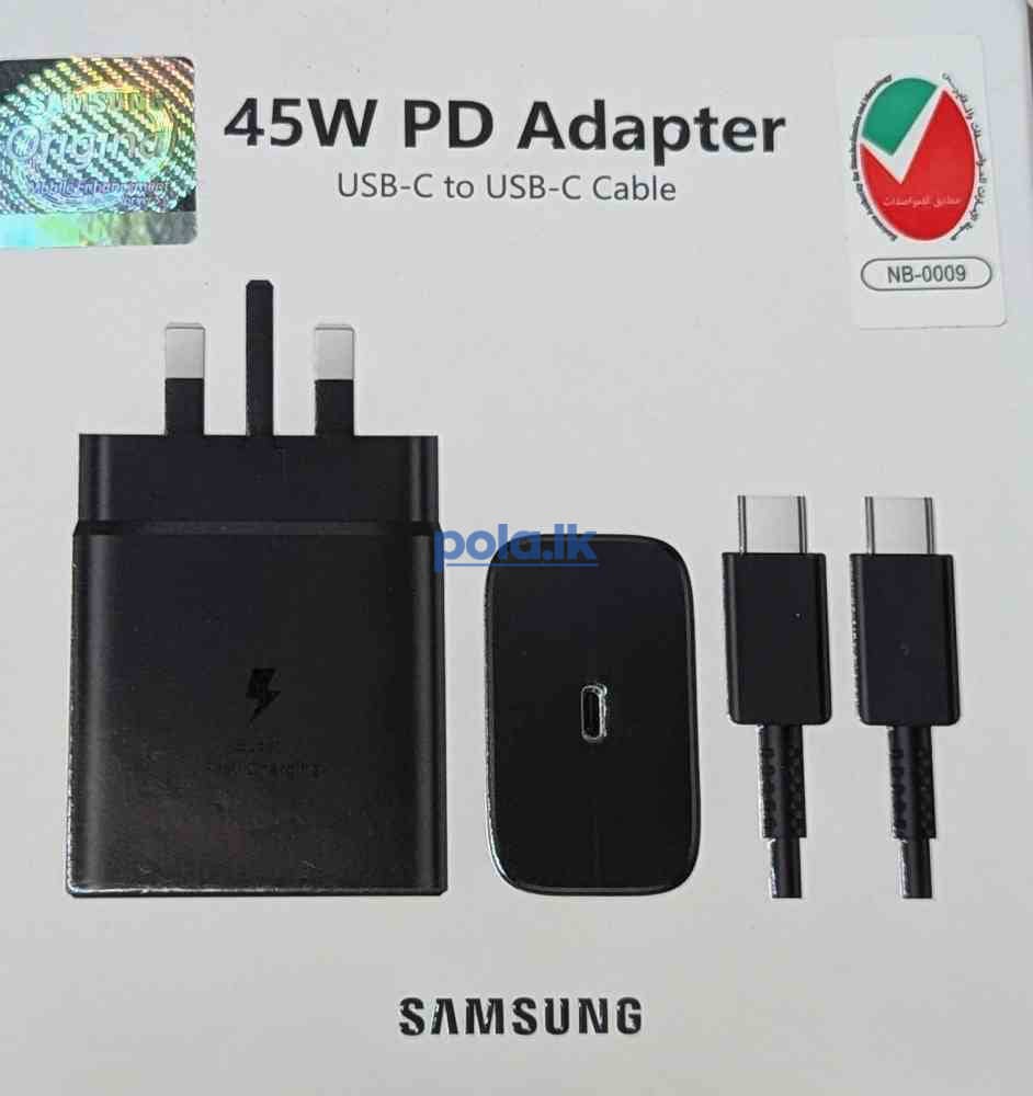 Original vietnam 45w samsung charger with cable - photo 1