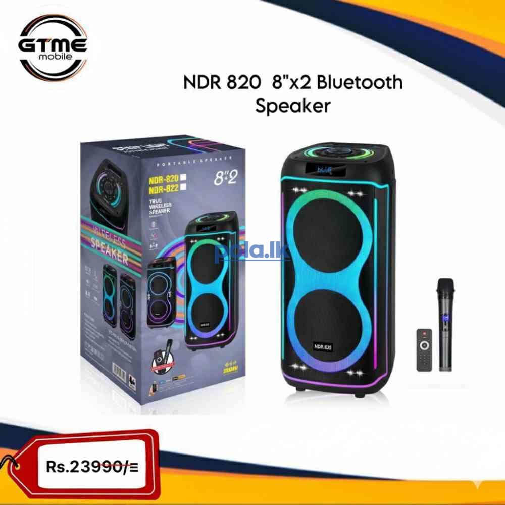 Bluetooth speaker NDR 820 8"×2 - photo 1