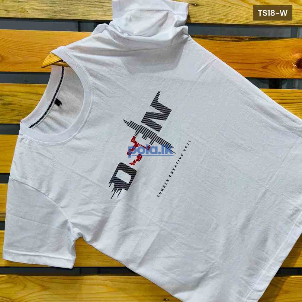 Men's collarless t-shirts - photo 14