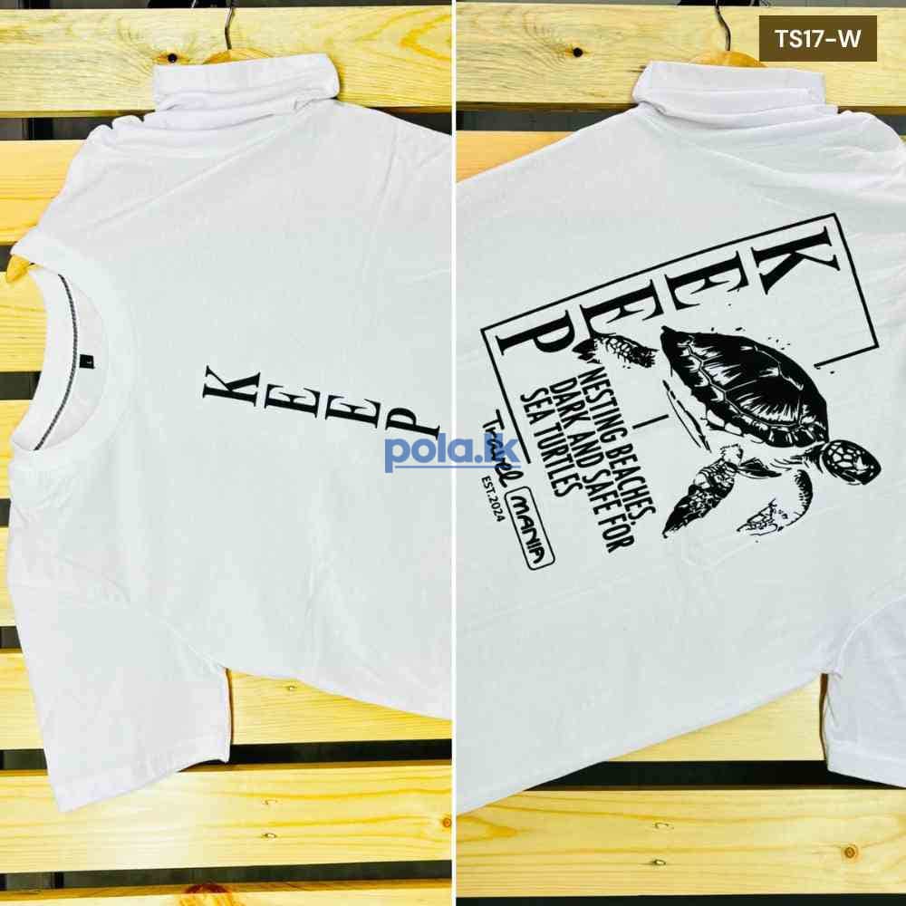 Men's collarless t-shirts - photo 7