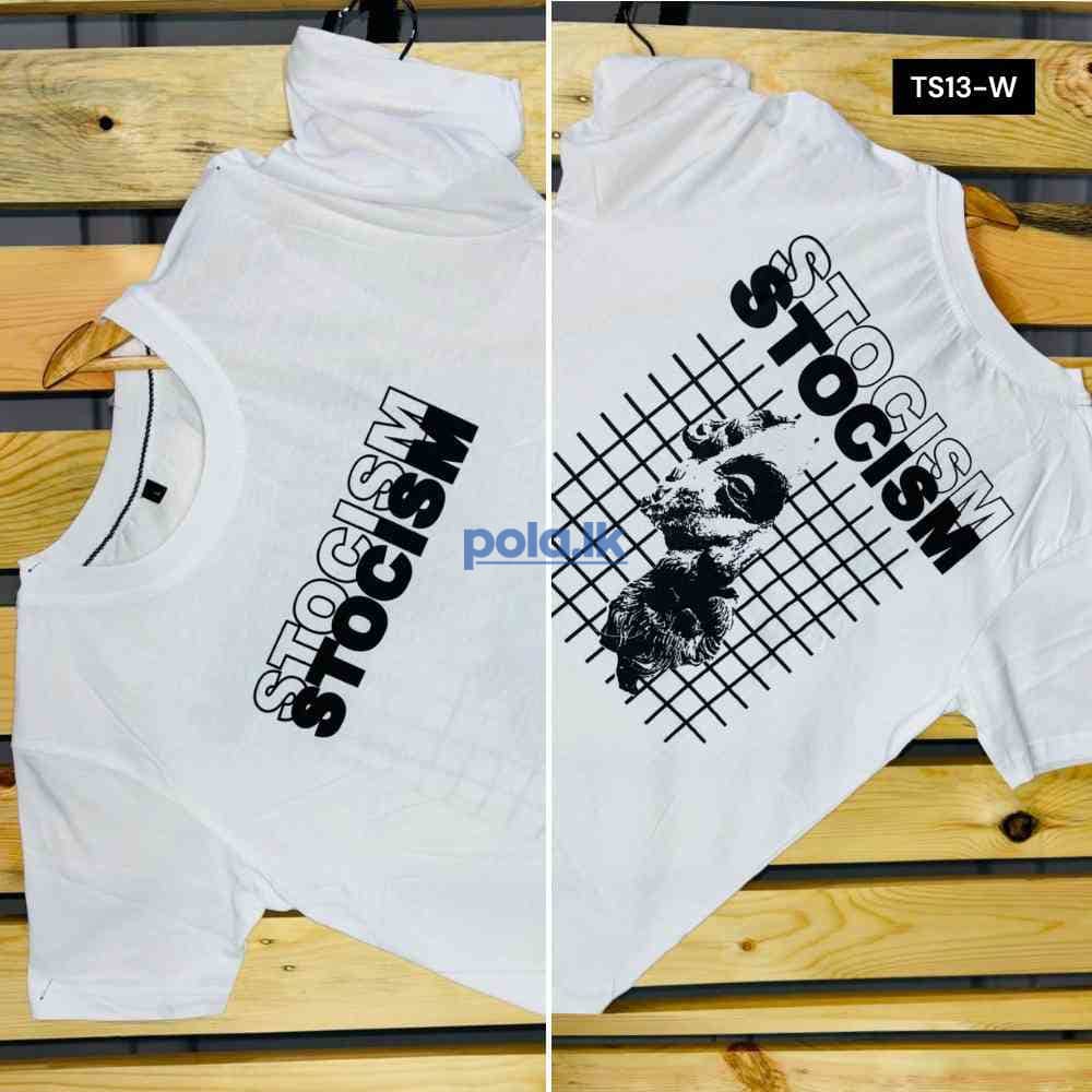 Men's collarless t-shirts - photo 18