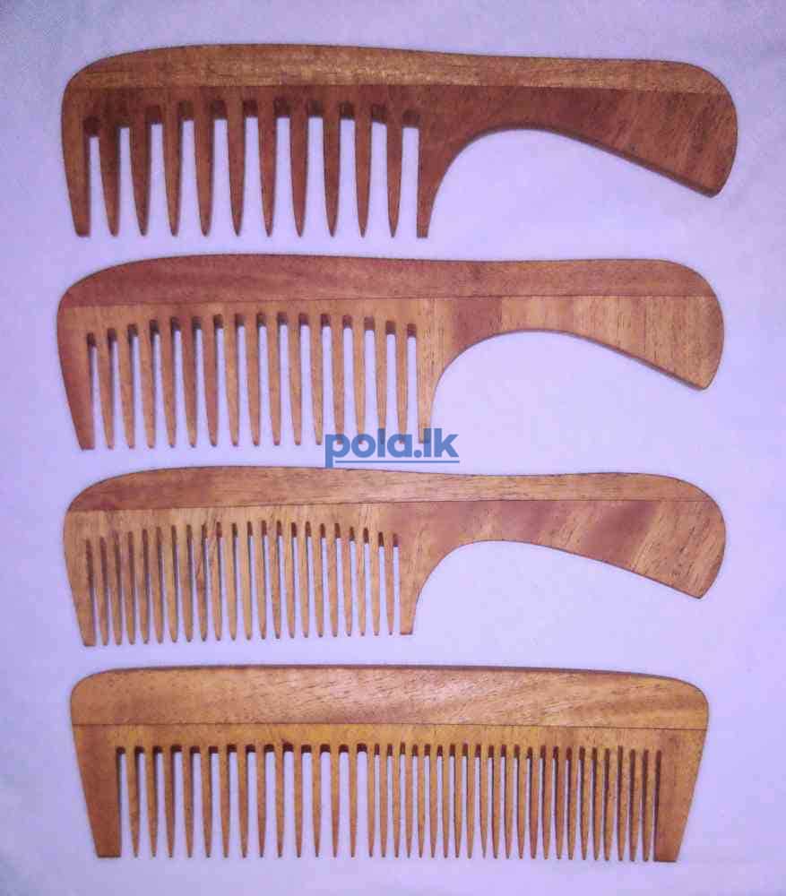 Neem wooden comb - photo 5