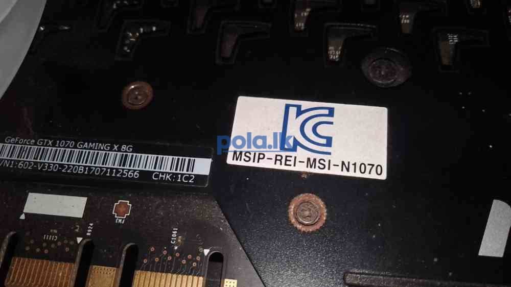 MSI GTX 1070 8gb - photo 5