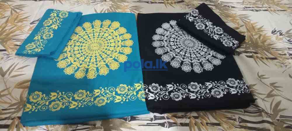 Hand printed sarees - photo 3